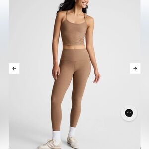 Beyond Yoga Spacedye At Your Leisure High Waisted Midi Legging and matching top